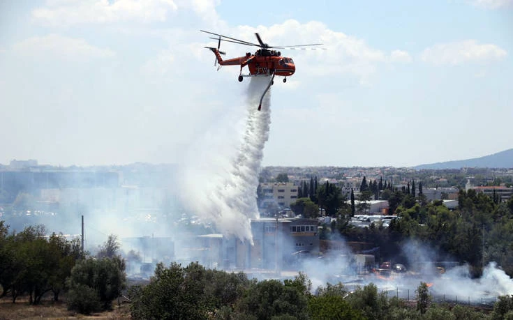 Υψηλός κίνδυνος πυρκαγιάς σήμερα Τρίτη σε αυτές τις περιοχές (χάρτης)